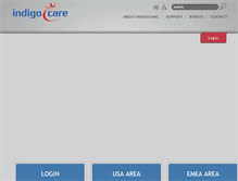 Tablet Screenshot of indigocare.com